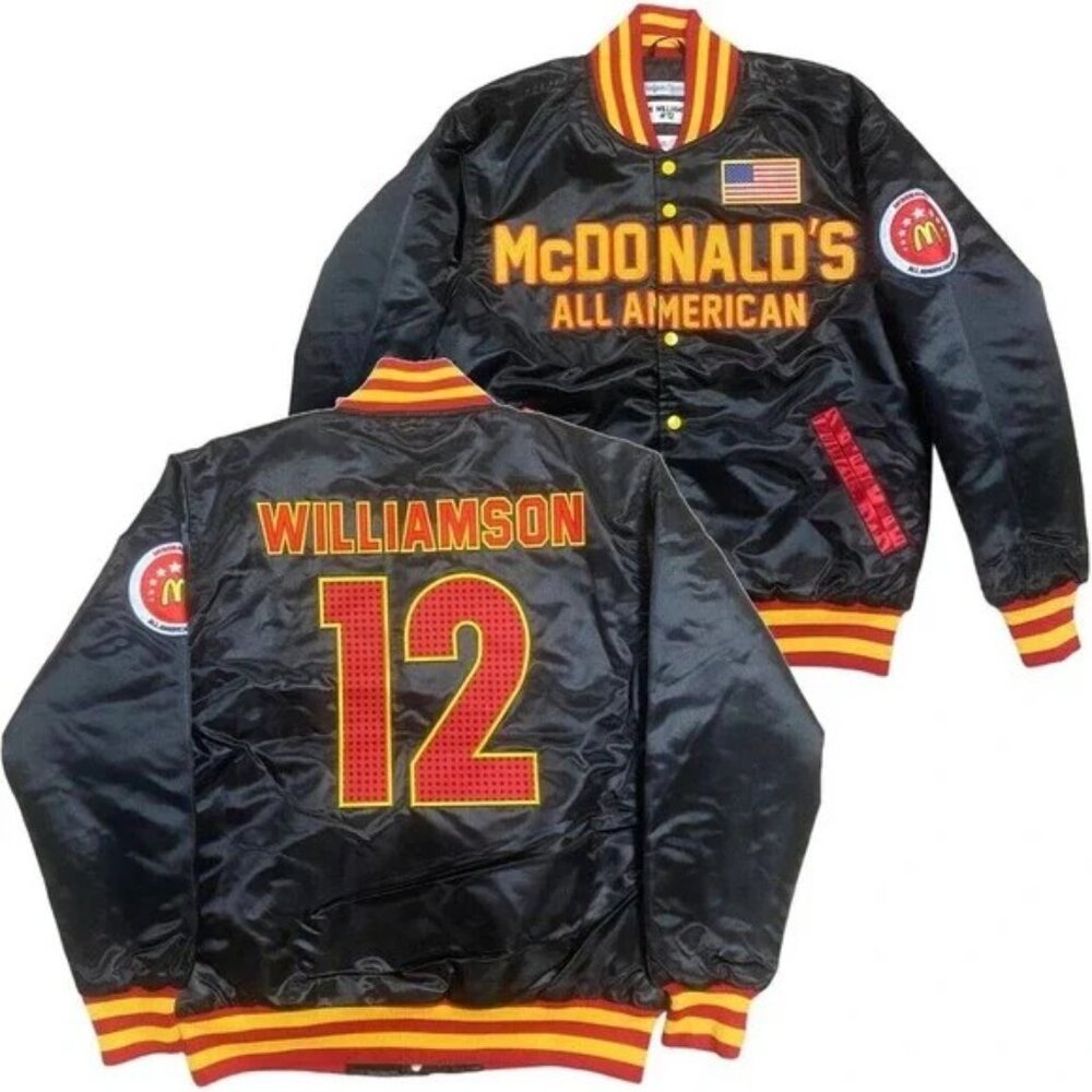 Headgear Classics Zion Williamson McDonald's All American Satin Jacket 3XL $145